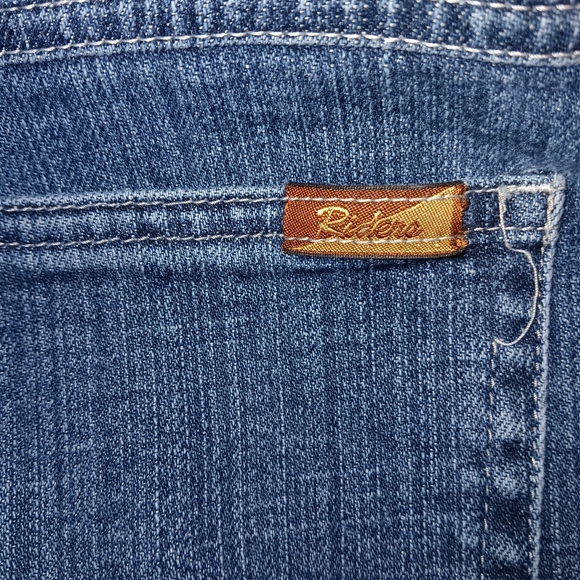 Riders Women's Capri High Waisted Jeans Size 10 - Picture 3 of 6